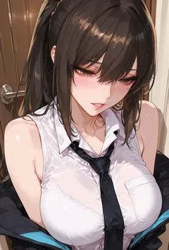 校花同学母女二人最后成了来我家献身的女仆